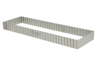 Rant prostokątny perforowany 35x10 cm