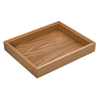Skrzynka dębowa sztaplowana GN 1/2. h. 5 cm