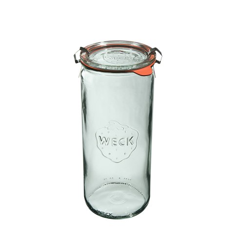 Słoik Cylindryczny1040 ml(6 szt), pok, usz, zap x2
