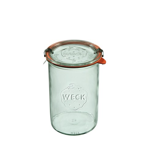 Słoik cylindryczny 1000 ml (6 szt),pok,usz, zap x2