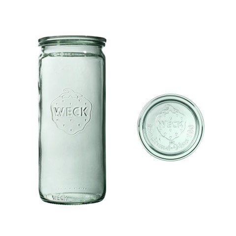 Słoik cylindryczny 1590 ml z pokrywą - op. 6 szt Słoik cylindryczny 1590 ml z pokrywą - op. 6 szt