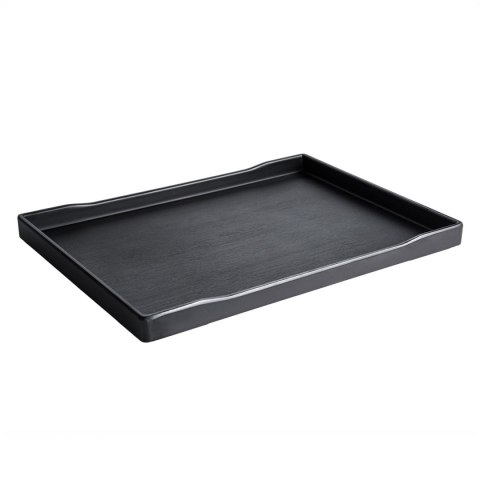 Taca ZEN z melaminy 30x22x2,3 cm czarna Taca ZEN z melaminy 30x22x2,3 cm czarna