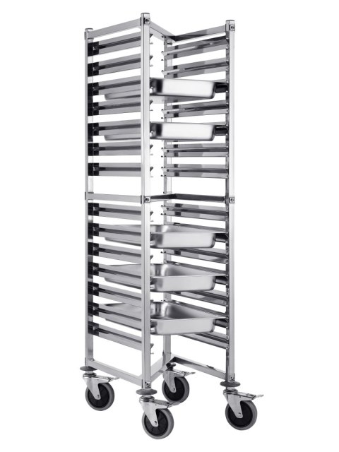 Wózek transportowy do tac GN 1/1 - sztaplowany Wózek transportowy do tac GN 1/1 - sztaplowany
