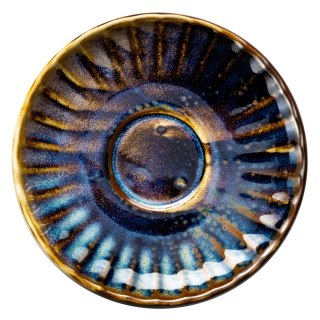 DEEP BLUE Spodek do filiżanki do espresso 11,5 cm