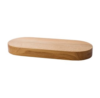 Deska dębowa owalna 400x200x40 mm
