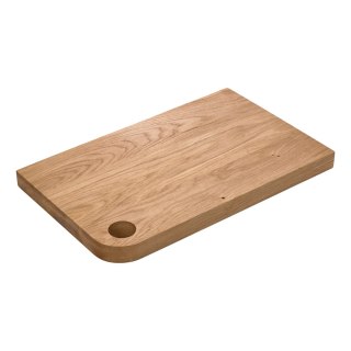 Deska dębowa z otworem 38x23,5x2,5 cm