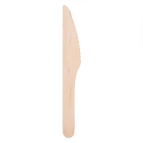 Nóż drewniany 16,5 cm op (100 szt) Nóż drewniany 16,5 cm op (100 szt)