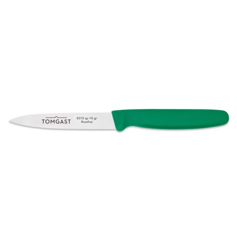 Nóż uniwersalny dł. 10 cm, zielony Nóż uniwersalny dł. 10 cm, zielony