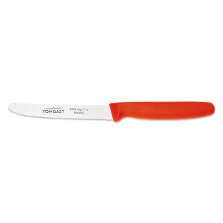 Nóz uniwersalny dł. 11 cm, czerwony
