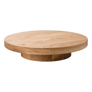 Patera dębowa okrągła niska śr. 280/170 mm