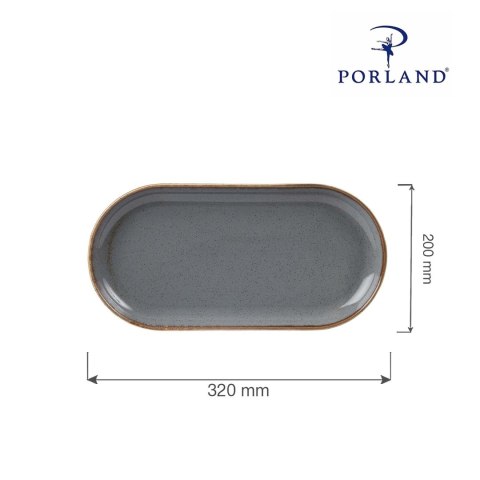 Półmisek owalny Stone 320x200mm
