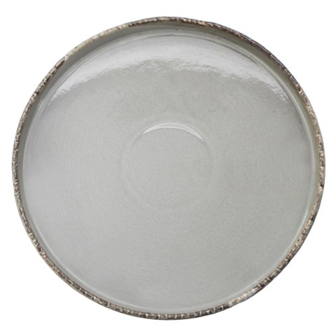 SAMTO Talerz okrągły płaski 28 cm szary SAMTO Talerz okrągły płaski 28 cm szary