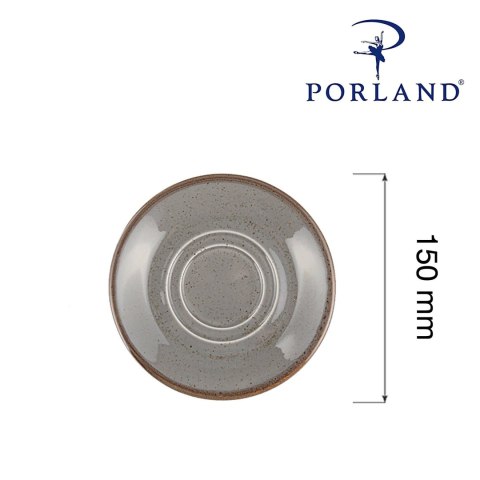 Spodek do filiżanki sztaplowanej Stone, 150mm Porland Spodek do filiżanki sztaplowanej Stone, 150mm Porland