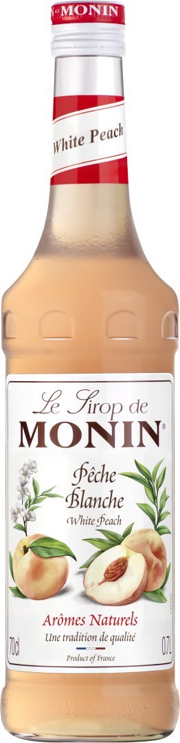 WHITE PEACH - syrop biała brzoskwinia 0,7ltr