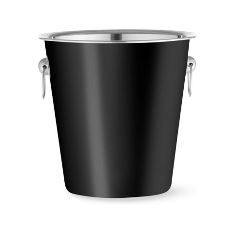 Wiadro do szampana, BarUp, 3,3L, czarny, ⌀220x(H)190mm BarUp Wiadro do szampana, BarUp, 3,3L, czarny, ⌀220x(H)190mm BarUp