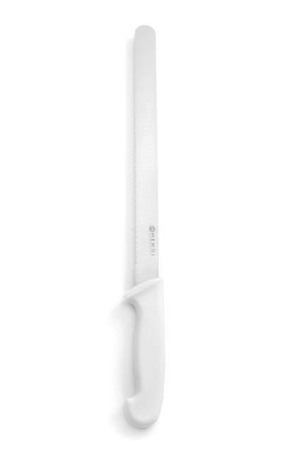Nóż do chleba/ciast HACCP - 300 mm, biały Nóż do chleba/ciast HACCP - 300 mm, biały
