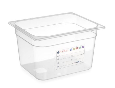 Pojemnik GN 1/2 HACCP z polipropylenu 150mm Pojemnik GN 1/2 HACCP z polipropylenu 150mm