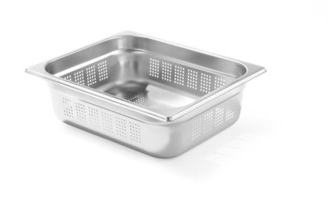 Pojemnik GN 1/2 - perforowany - 530x325 mm wysokość 40 mm Pojemnik GN 1/2 - perforowany - 530x325 mm wysokość 40 mm