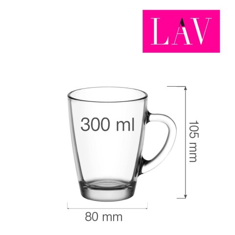 Kubek Warsaw 300 ml, LAV (dawniej LV-VEG422Z) LAV