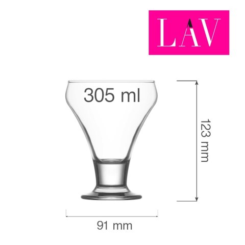 Pucharek Malibu 305 ml, LAV (dawniej LV-FRO378Z) LAV Pucharek Malibu 305 ml, LAV (dawniej LV-FRO378Z) LAV