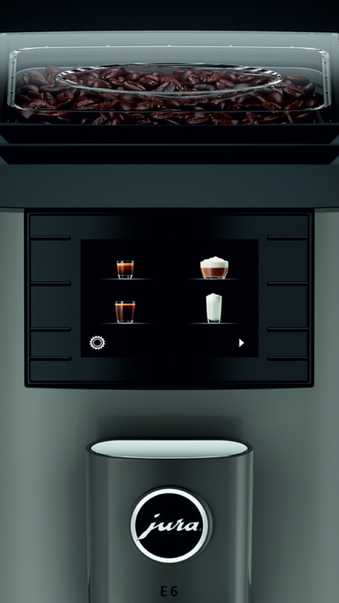 Ekspres do kawy Jura E6 Dark Inox (EC)