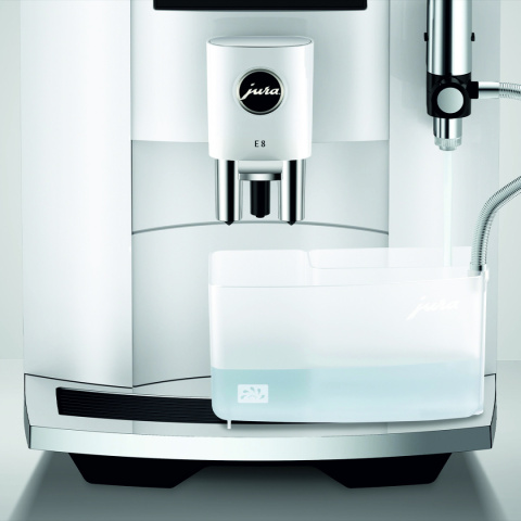 Ekspres do kawy Jura E8 Piano White (EC)