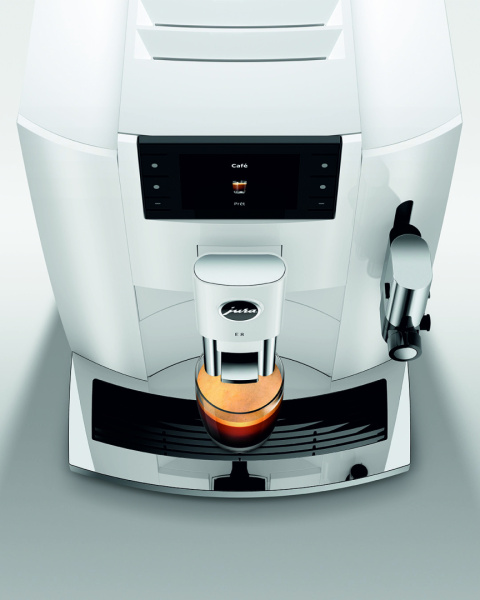 Ekspres do kawy Jura E8 Piano White (EC)