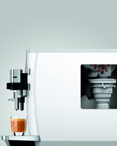 Ekspres do kawy Jura E8 Piano White (EC)