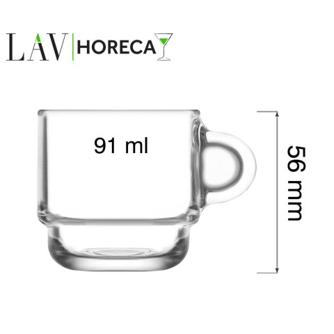 Filiżanka do espresso Cambridge, 91ml, LAV (dawniej LV-COZ409Z) LAV Filiżanka do espresso Cambridge, 91ml, LAV (dawniej LV-COZ409Z) LAV