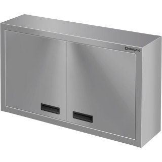 Szafka stalowa wisząca, drzwi skrzydłowe, 1200x400x600 mm Stalgast