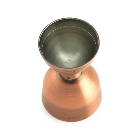 Miarka barmańska Bell z prostą krawędzią, antyczna miedź, BarFly, 25/50ml BarFly Miarka barmańska Bell z prostą krawędzią, antyczna miedź, BarFly, 25/50ml BarFly
