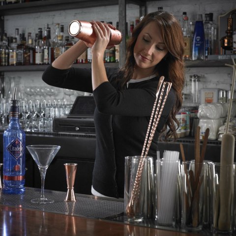 Miarka barmańska w stylu japońskim Diamond Lettice, miedź, BarFly, 30/60ml BarFly Miarka barmańska w stylu japońskim Diamond Lettice, miedź, BarFly, 30/60ml BarFly