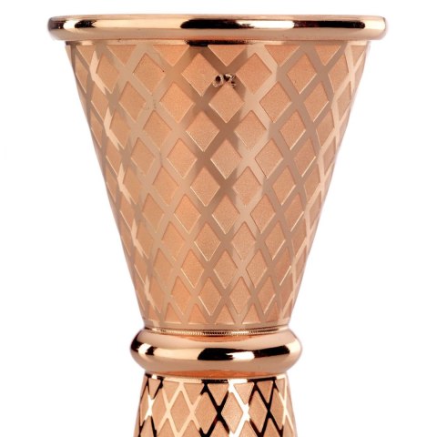 Miarka barmańska w stylu japońskim Diamond Lettice, miedź, BarFly, 30/60ml BarFly Miarka barmańska w stylu japońskim Diamond Lettice, miedź, BarFly, 30/60ml BarFly