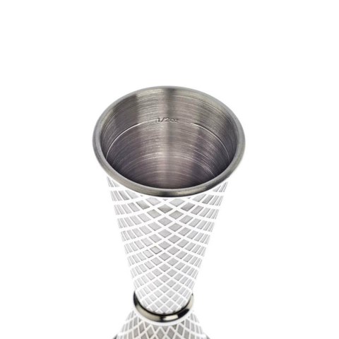 Miarka barmańska w stylu japońskim Diamond Lettice, stal nierdzewna, BarFly, 30/60ml BarFly Miarka barmańska w stylu japońskim Diamond Lettice, stal nierdzewna, BarFly, 30/60ml BarFly