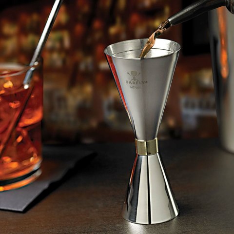 Miarka barmańska w stylu japońskim Diamond Lettice, stal nierdzewna, BarFly, 30/60ml BarFly Miarka barmańska w stylu japońskim Diamond Lettice, stal nierdzewna, BarFly, 30/60ml BarFly