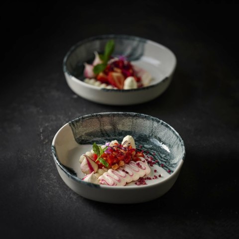 Miska coupe Tide Black, 180mm Churchill