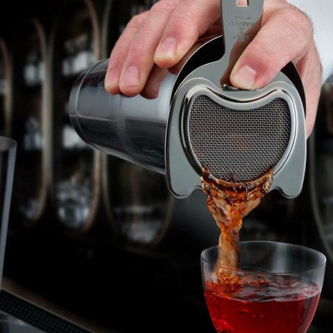 Shaker barmański 3-częściowy w stylu japońskim Diamond Lettice, czarny, BarFly, 700ml BarFly Shaker barmański 3-częściowy w stylu japońskim Diamond Lettice, czarny, BarFly, 700ml BarFly