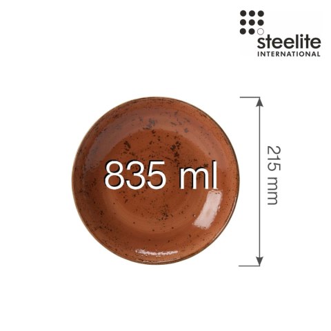 Talerz coupe Craft Terracotta 215 mm Steelite Talerz coupe Craft Terracotta 215 mm Steelite