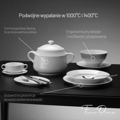 Talerz z wysokim rantem Pure, 210mm Fine Dine Talerz z wysokim rantem Pure, 210mm Fine Dine