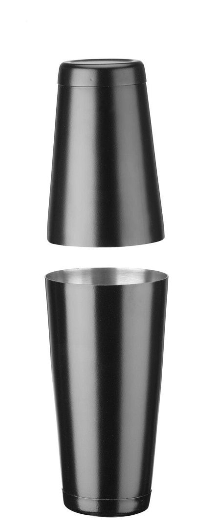 Zestaw barmański w tubie, BarUp, czarny, ⌀120x(H)320mm BarUp