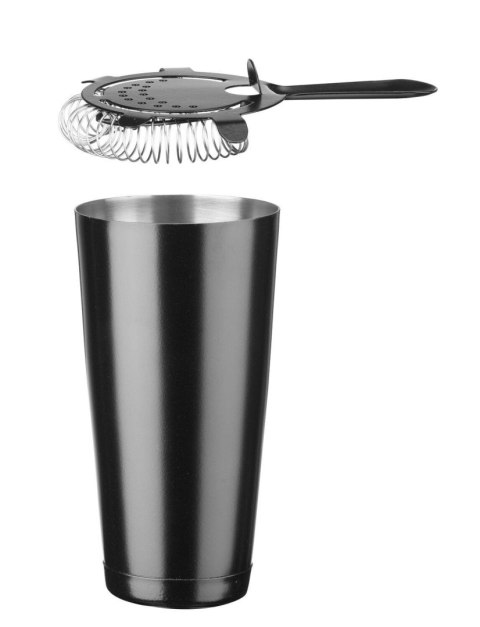 Zestaw barmański w tubie, BarUp, czarny, ⌀120x(H)320mm BarUp