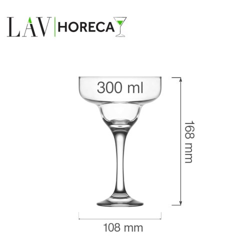 Kieliszek do margarity Sofia 300 ml, LAV (dawniej LV-MIS581XZ) LAV