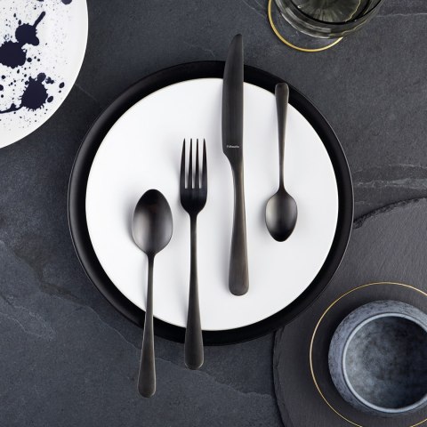 Komplet 6 łyżeczek do kawy czarnych w pud. AUSTIN