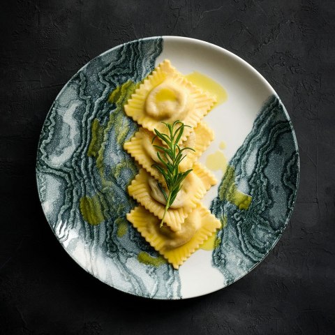 Talerz płytki Tide Black, 290mm Churchill