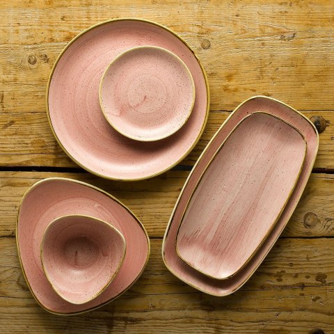 Talerz prostokątny Stonecast Petal Pink 298x153