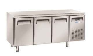 Stół chłodniczy 3-drzwiowy z agregatem bocznym, Arktic, GN 1/1, 230V/350W, 1800x700x(H)850mm