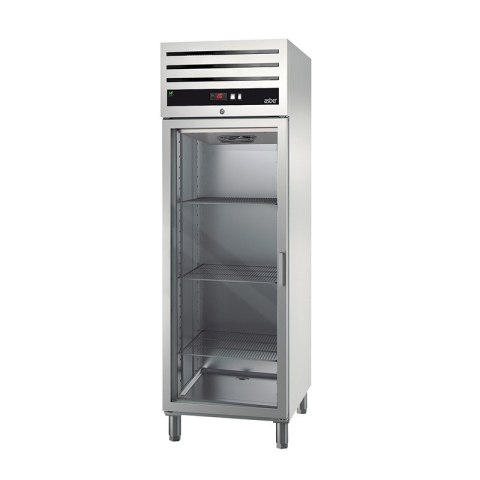 Szafa Chłodnicza z drzwiami szklanymi 700 - 1400 L GN 2/1, 653 x 842 x 2040 mm| GCNZ-701 L GD
