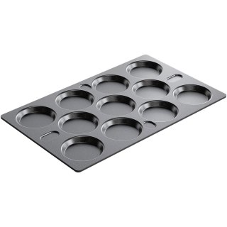 Blacha nieprzywierająca na omlety i placki na 11 sztuk, GN 1/1 AMT Gastroguss