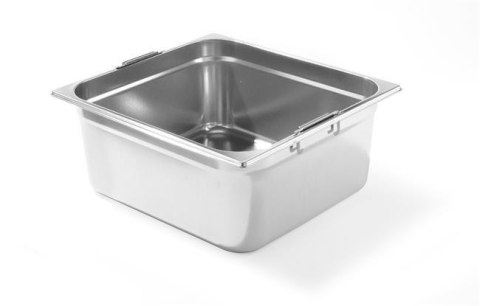 POJEMNIK GN 2/3 Z CHOWANYMI UCHWYTAMI - 354x325 mm POJEMNIK GN 2/3 Z CHOWANYMI UCHWYTAMI - 354x325 mm