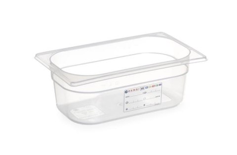 Pojemnik GN 1/4 HACCP z polipropylenu 65mm Pojemnik GN 1/4 HACCP z polipropylenu 65mm